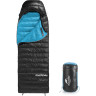 Мешок спальный NATUREHIKE CW400 NH18C400-D с утиным пухом черный 6927595794531